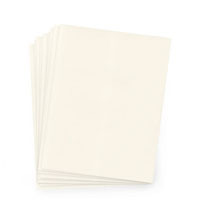 50ct Standard Size Sleeves - Matte Cream-  Repacked
